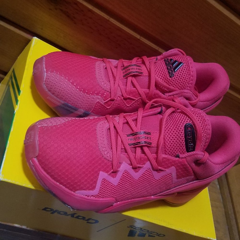 Girls Adidas D.O.N. Issue 2 Crayola Basketball Shoes